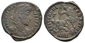 CONSTANTIUS II.(337-361). Antioch.Follis. 

Condition : Good very fine.

Weight : 4.84 gr
Diameter : 23 mm
