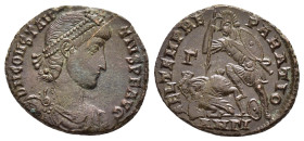 CONSTANTIUS II.(337-361). Antioch.Follis. 

Condition : Good very fine.

Weight : 4.66 gr
Diameter : 22 mm