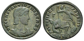 CONSTANTIUS II.(337-361).Constantinople.Follis. 

Condition : Good very fine.

Weight : 4.69 gr
Diameter : 23 mm