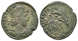 CONSTANTIUS II.(337-361).Constantinople.Follis. 

Condition : Good very fine.

Weight : 4.62 gr
Diameter : 22 mm