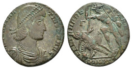 CONSTANTIUS II.(337-361).Constantinople.Follis. 

Condition : Good very fine.

Weight : 4.23 gr
Diameter : 20 mm
