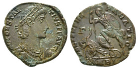 CONSTANTIUS II.(337-361). Heraclea..Follis. 

Condition : Good very fine.

Weight : 4.45 gr
Diameter : 22 mm