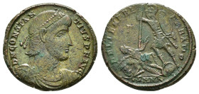 CONSTANTIUS II.(337-361).Nicomedia.Follis. 

Condition : Good very fine.

Weight : 6.38 gr
Diameter : 22 mm