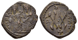 PHOCAS.(602-610). Theoupolis (Antioch).Half Follis.

Condition : Good very fine.

Weight : 4.91 gr
Diameter : 21 mm