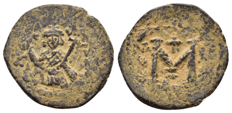 PHILIPPICUS (BARDANES) (711-713). Constantinople.Follis.

Condition : Good ver...