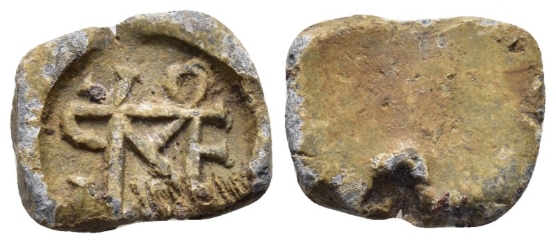 BYZANTINE LEAD SEAL.(Circa 7th-11th Century).Pb.

Condition : Good very fine....