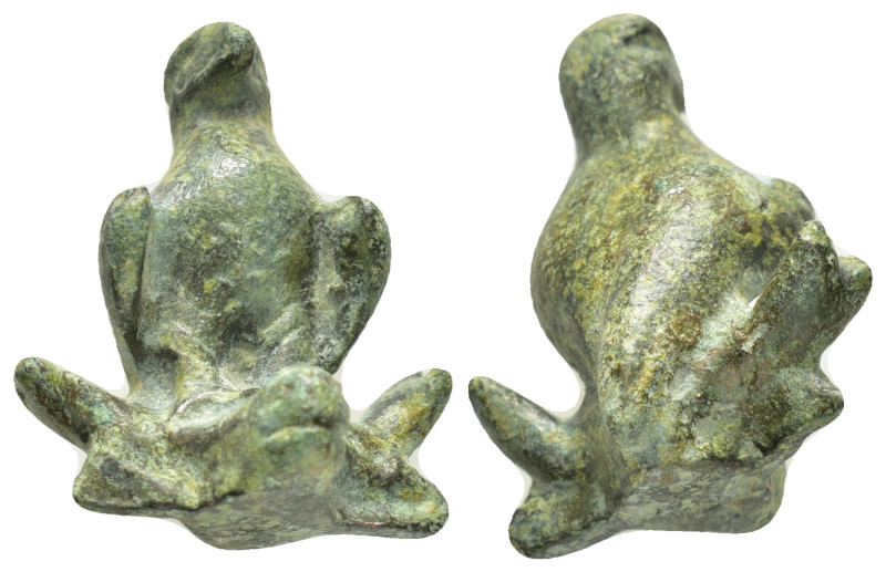ANCIENT ROMAN BRONZE EAGLE FIGURINE.(1st - 2nd Century).Ae.

Condition : Good ve...