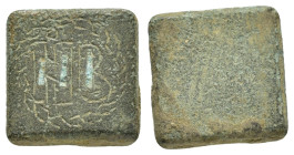 ANCIENT BYZANTINE BRONZE COMMERCİAL WEIGHTS (Circa 6th-9th Century).Ae.

Condition : Good very fine.

Weight : 9.12 gr
Diameter : mm