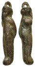 ANCIENT ROMAN BRONZE NECKLACE.(1st - 2nd Century).Ae.

Condition : Good very fine.

Weight : 3.70 gr
Diameter : mm
