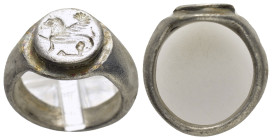 ANCIENT GREEK SILVER RING.(1st-2nd century BC).Ar.

Condition : Good very fine.

Weight : 11.31 gr
Diameter : mm