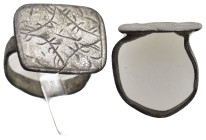 ANCIENT BYZANTINE SILVER RING.(7rd–8th centuries).Ar.

Condition : Good very fine.

Weight : 2.73 gr
Diameter : mm