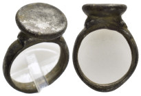 ANCIENT BYZANTINE SILVER RING.(7rd–8th centuries).Ar.

Condition : Good very fine.

Weight : 12.66 gr
Diameter : 22 mm