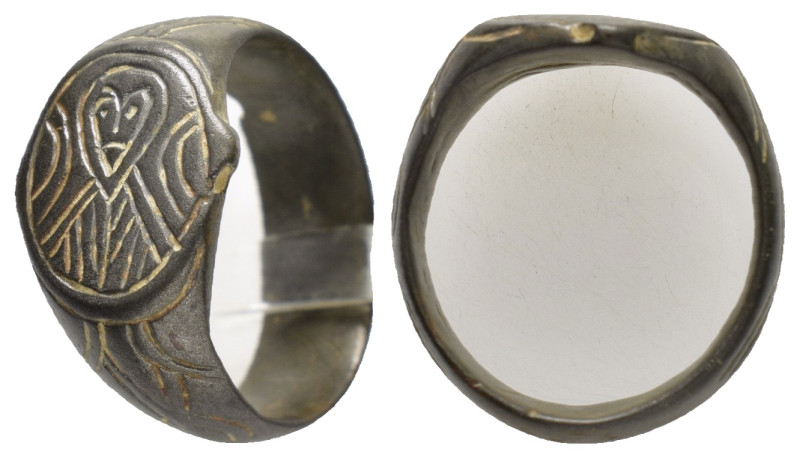 ANCIENT BYZANTINE BRONZE RING.(7rd–8th centuries).Ae.

Condition : Good very fin...