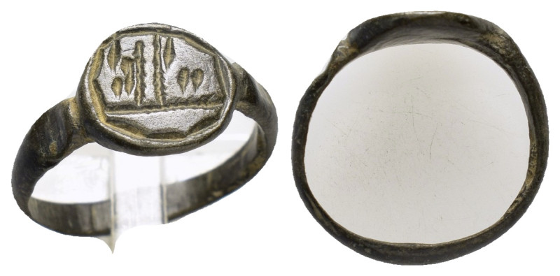 ANCIENT BYZANTINE BRONZE RING.(7rd–8th centuries).Ae.

Condition : Good very fin...