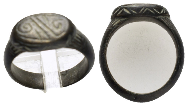 ANCIENT BYZANTINE BRONZE RING.(7rd–8th centuries).Ae.

Condition : Good very fin...