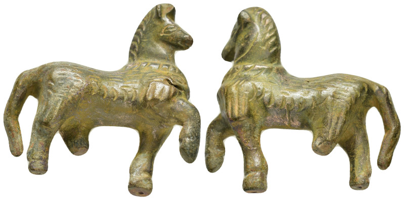 ANCIENT ROMAN BRONZE HORSE FIGURINE.(1st - 2nd Century).Ae.

Condition : Good ve...