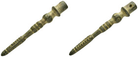 ANCIENT ROMAN BRONZE MEDICAL TOOL.(1st-2nd century).Ae.

Condition : Good very fine.

Weight : 11.51 gr
Diameter : 64 mm