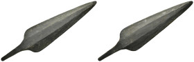 ANCIENT ROMAN BRONZE SPEAR HEAD.(Circa 2th Century).Ae.

Condition : Good very fine.

Weight : 20.90 gr
Diameter : 94 mm