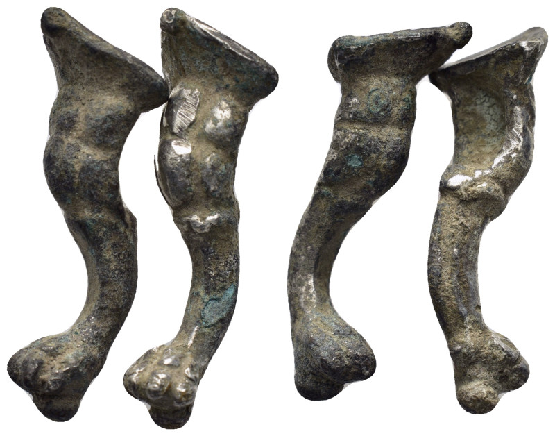 ANCIENT ROMAN SILVER ANIMAL FOOTS.(1st-2nd century).Ar.

Condition : Good very f...