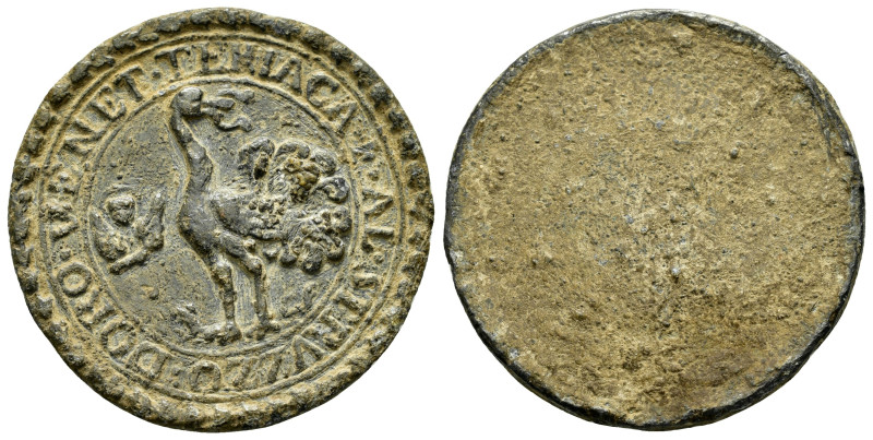 ANCIENT ROMAN BRONZE STAMP SEAL.(1st-2nd century).Ae.

Condition : Good very f...
