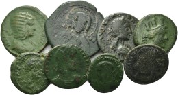 ANCIENT BRONZE COINS.SOLD AS SEEN.NO RETURN.