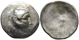 EASTERN CELTS. Danube region. Imitating Alexander III of Macedon. Drachm (AR, 28 mm, 15.44 g) 3rd–2nd century BC.

Stylized head of Heracles wearing...