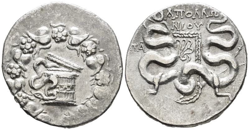 PHRYGIA. Apameia. Cistophoric standard. Tetradrachm (AR, 26 mm, 12.14 g) c. 88–6...