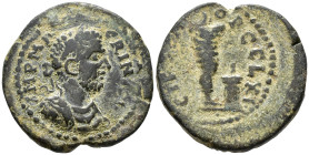 PAPHLAGONIA. SINOPE. Macrinus (AD 217–218). AE (25 mm, 10.91 g) AD 217.

IMP MA–CRIN[...] Laureate, cuirassed and draped bust of Macrinus right, see...