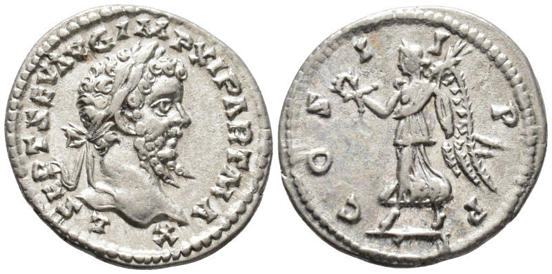 Septimius Severus (AD 193–211). Denarius (AR, 20 mm, 2.94 g) AD 198–202, Laodica...