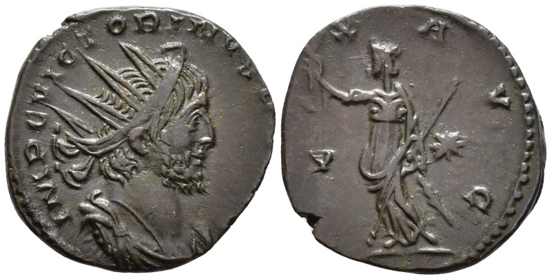 Victorinus (AD 269–271). Antoninianus (AE, 19 mm, 2.44 g) c. late AD 269–early 2...