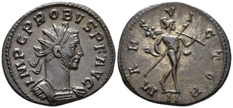 Probus (AD 276–282). Antoninianus (AE, 23 mm, 3.89 g) AD 276–282, Lugdunum mint....