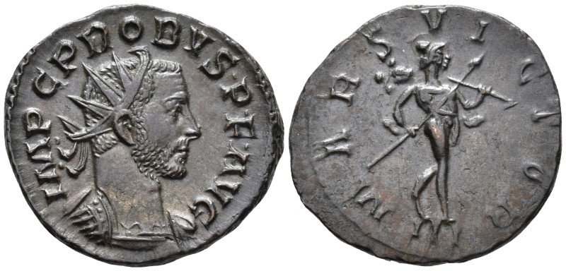 Probus (AD 276–282). Antoninianus (AE, 23 mm, 4.04 g) AD 276–282, Lugdunum mint....