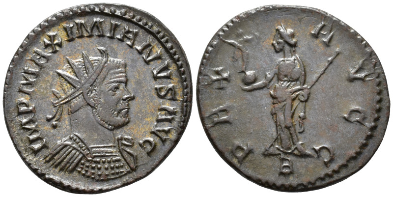 Maximianus, First reign (AD 286–305). Antoninianus (AE, 23 mm, 3.67 g) AD 292–29...