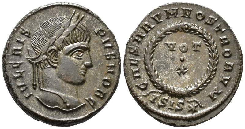 Crispus, Caesar (AD 316–326). Follis (AE, 19 mm, 3.65 g) AD 320–321, Siscia mint...