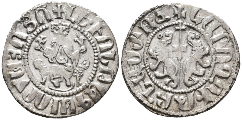 Armenia. Cilician Armenia. Levon I (1198–1219). Tram (AR, 23 mm, 2.97 g) 

"Le...