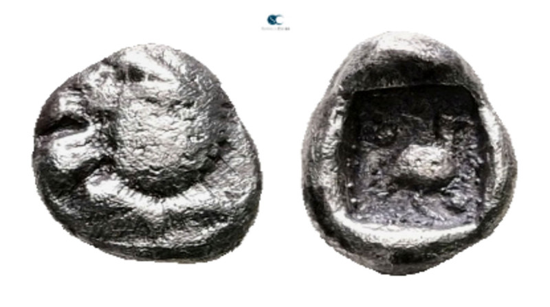 Ionia. Miletos circa 525-475 BC. 
Tetartemorion AR

6 mm, 0,29 g



Good ...