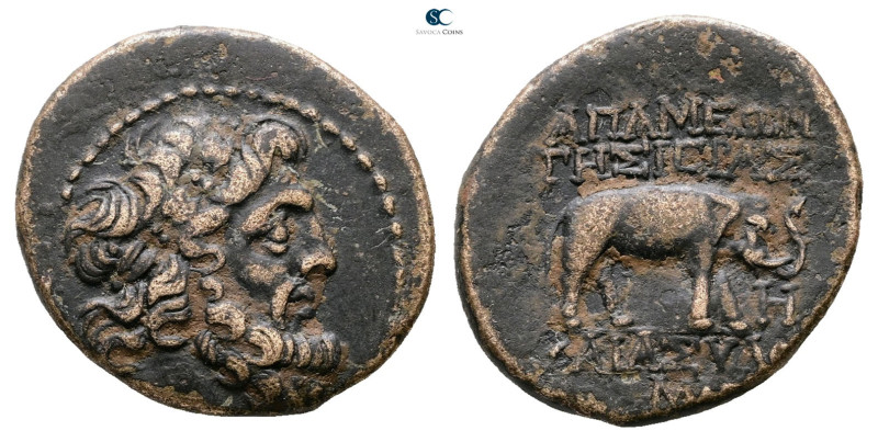 Seleucis and Pieria. Apameia circa 100-0 BC. 
Bronze Æ

23 mm, 7,66 g



...