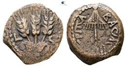 Judaea. Jerusalem. Herodians. Agrippa I AD 37-43. 
Prutah Æ

18 mm, 2,69 g



Very Fine