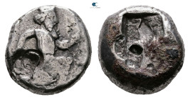 Persia. Achaemenid Empire. Sardeis. Time of Artaxerxes II to Artaxerxes III 375-340 BC. 
Siglos AR

15 mm, 5,44 g



Nearly Very Fine