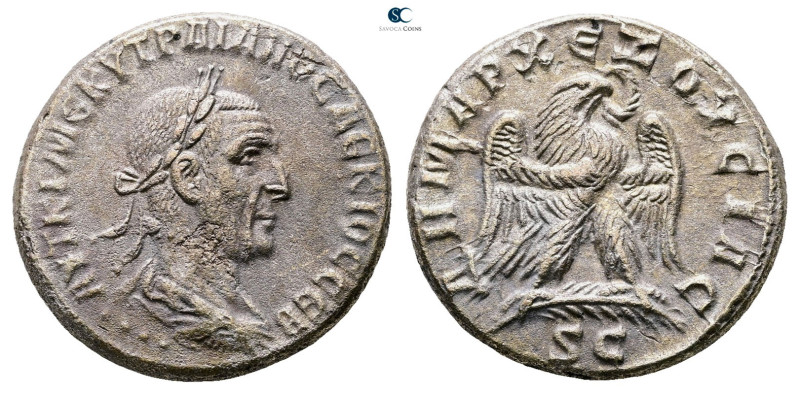 Seleucis and Pieria. Antioch. Trajan Decius AD 249-251. 
Billon-Tetradrachm

...