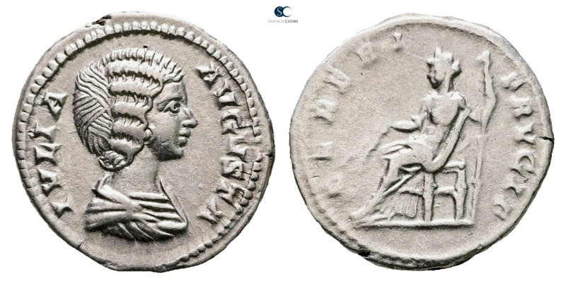 Julia Domna. Augusta AD 193-217. Rome
Denarius AR

19 mm, 3,70 g



Nearl...