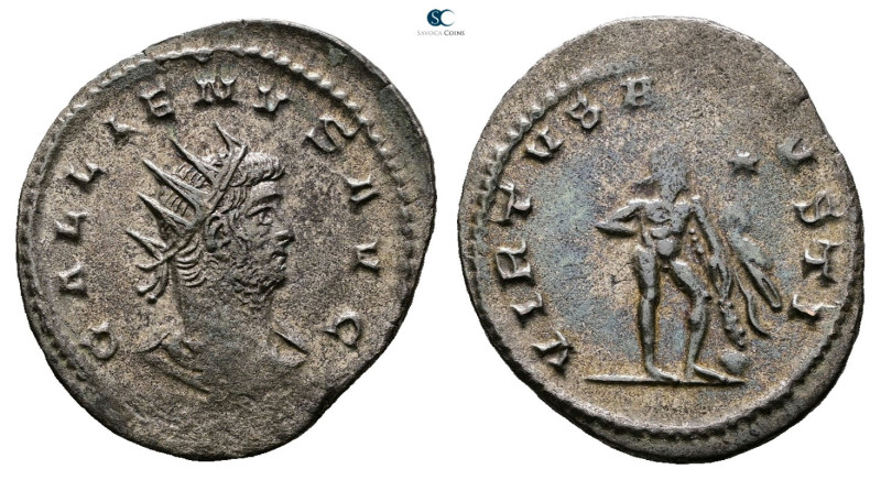 Gallienus AD 253-268. Antioch
Antoninianus Æ silvered

23 mm, 3,18 g



V...