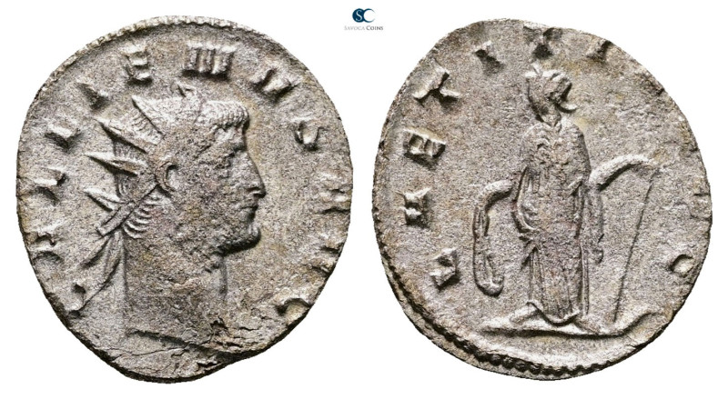 Gallienus AD 253-268. Mediolanum
Billon Antoninianus

20 mm, 1,97 g



Ne...