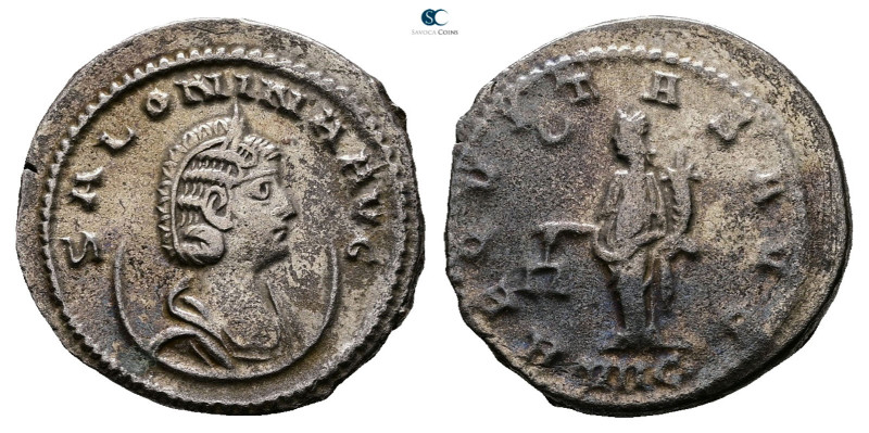 Salonina AD 254-268. Antioch
Antoninianus Æ silvered

22 mm, 4,01 g



Ve...