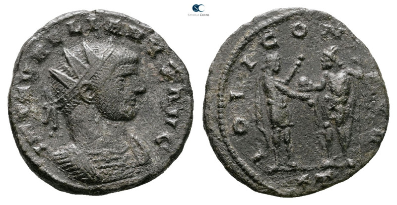 Aurelian AD 270-275. Siscia
Antoninianus Æ

21 mm, 3,83 g



Nearly Very ...