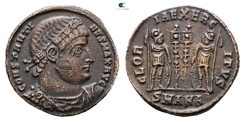 Constantine I the Great AD 306-337. Antioch
Follis Æ

18 mm, 2,21 g



Ve...