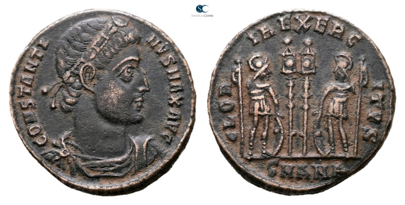 Constantine I the Great AD 306-337. Antioch
Follis Æ

17 mm, 2,65 g



Ve...