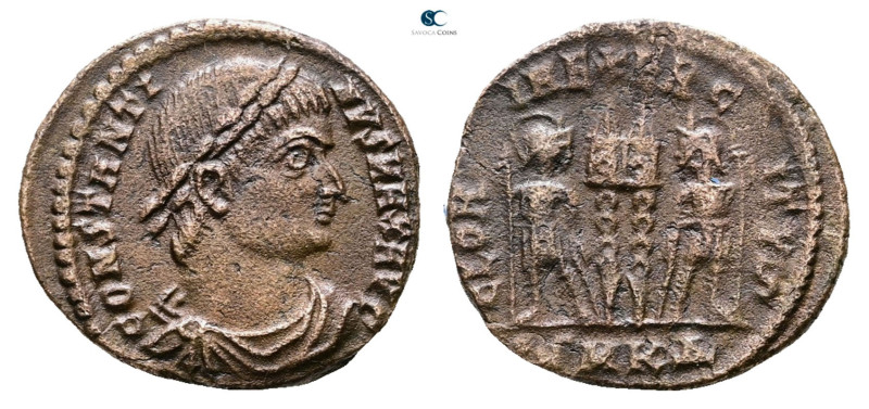 Constantine I the Great AD 306-337. Cyzicus
Follis Æ

17 mm, 2,15 g



Ve...