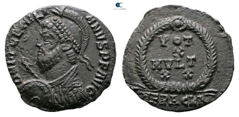 Julian II Apostate AD 360-363. Heraclea
Follis Æ

20 mm, 2,65 g



Very F...