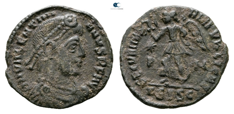 Valentinian I AD 364-375. Siscia
Follis Æ

18 mm, 2,27 g



Nearly Very F...